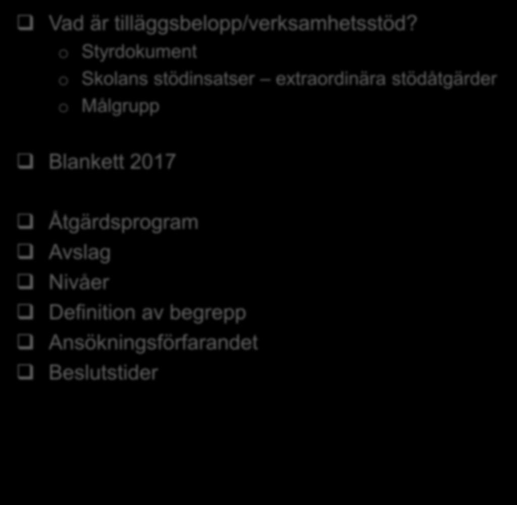 Innehåll Vad är