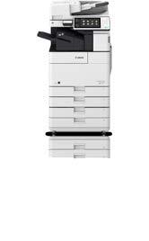 Kassetter: 52 till 256 g/m 2 Universalfack: 52 till 300 g/m 2 Kassetter: 52 till 256 g/m 2 Universalfack: 52 till 300 g/m 2 Efterbehandlingsalternativ Staple Finisher (hörnhäftning) Inner Finisher