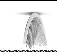 p.f 8124 Takhögtalare, 4 bredbandselement, 60 Hz-18 khz, 130 spridning, 93 db känslighet, 6W