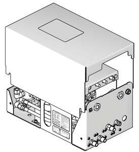 Systemkonfiguration och delnummer RoboMix färgstation Konfigurationsnyckel Det konfigurerade delnumret för din utrustning är tryckt på utrustningens märkplåt. Se FIG. 2 för märkplåtarnas placering.