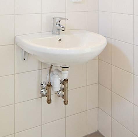 Kakel & Klinker Ditt Movehome har helkaklade badrum och wc/dusch! I WC är väggarna vitmålade.