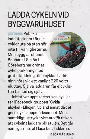 Cykelgarage i Växjö http://www.