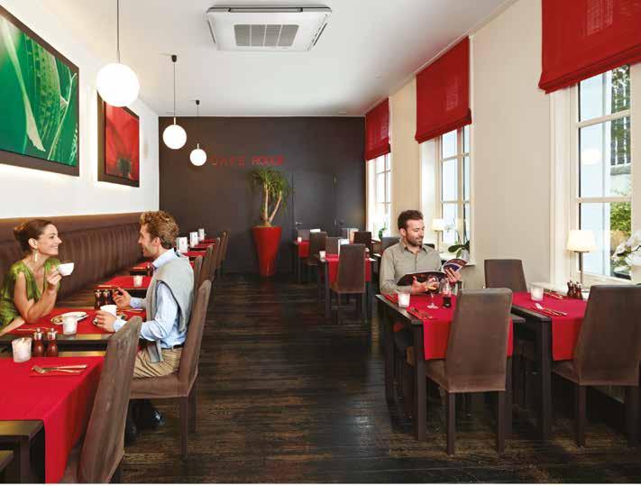 Belysning Värme och kyla Varmvatten och kylning Affärslokaler och restauranger Vad du behöver komma ihåg: Daikins intelligenta styrenhet ger dig central styrning, vilket möjliggör olika