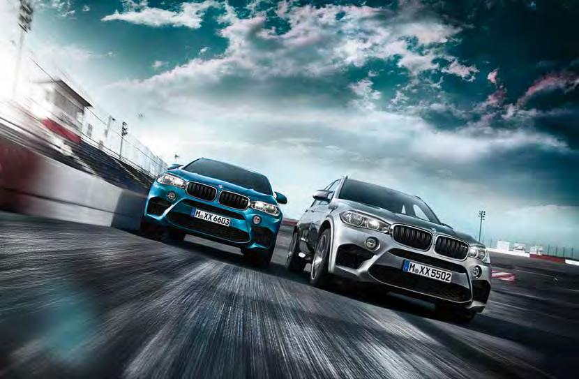 ERÖVRA DITT REVIR. BMW X6 M OCH BMW X5 M.