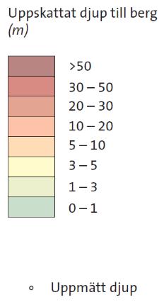 Två undersökningshål borrades i läge för nuvarande brunnarna B2 och B3. Jordprover togs under borrningarna och siktanalyser gjordes på dessa.