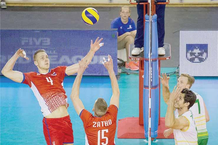 divízie Svetovej ligy v Poprade vo výborných výkonoch aj cez víkend. V sobotu zdolali Austráliu 3:1 a v nedeľu Portugalsko 3:0.