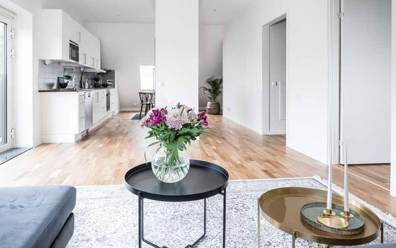 I Jönköpings helt nya stadsdel Kungsängen var vi först ut med 27 välutrustade bostadsrätter i ett modernt hus ritat med känsla.