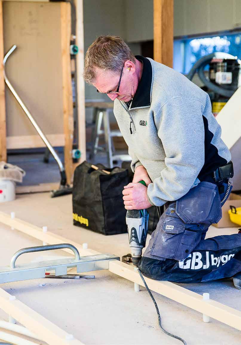 BYGGSERVICE -VI BYGGER IN TRYGGHET FRÅN FÖRSTA BÖRJAN! För vår kunniga byggserviceavdelning är inget byggprojekt det andra likt.