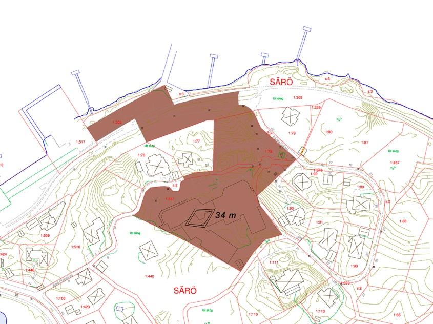 1 Plan Beskrivning: Kulturhistoria: Särö havsbad och skogsluftsförort har varit aktivt sedan 1830. Hundratals badgäster inhyrda, senare 1000 bäddar i området.