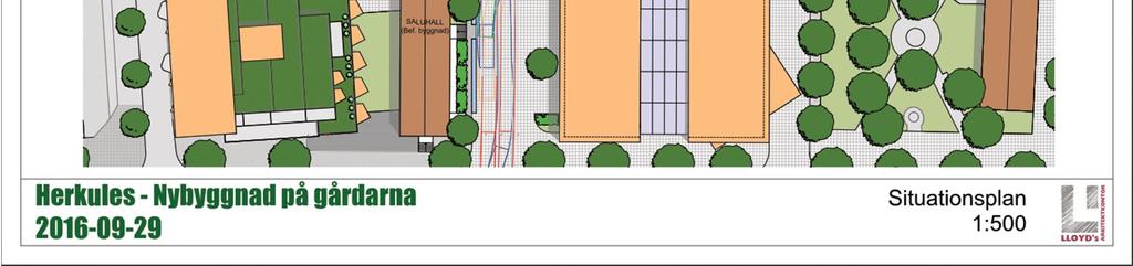 4 tr: Här förläggs äldreboendets administration, enhetschefer, festlokal, närståendelägenhet, personal etc. 5tr. 15 tr.: Bostadrättsförening. 16.tr: Penthouse.