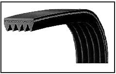 POLY-V REMMAR Egenskaper Jämn kraftfördelning över hela remmens bredd. Möjlighet till kompakta drifter och höga varvtal. Hög effektöverföring och god kylning vid drift.