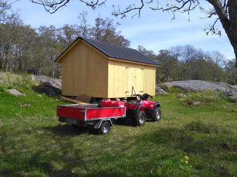 Kumlinge: Blacksund Näset Kökar: Karlbybådarnas sälskyddsområde Idö Slåtter av lövängen. Stubb- och rotskott och årsuppslag av sly i de befintliga vårdbiotoperna har röjts bort.