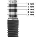 nslut Placering Färdigställa implantatinstallationen nslut Implant Driver EV och Surgical Driver