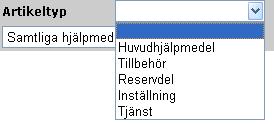 på isokod (undergrupp) 122203 listas endast hur många Rullstolar manuella brukaren har. Görs inget val, visas allt.