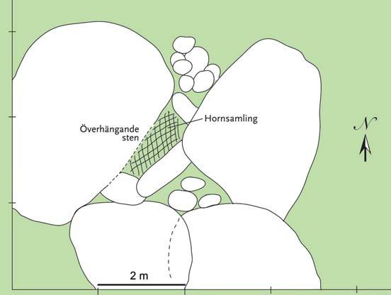 Ewa Ljungdahl Hornsamlingen (fig. 5) finns inte omnämnd i någon känd litteratur, äldre kartmaterial eller andra skrivna källor.