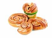 KANELBULLAR 40/70/90 g Snäckor,