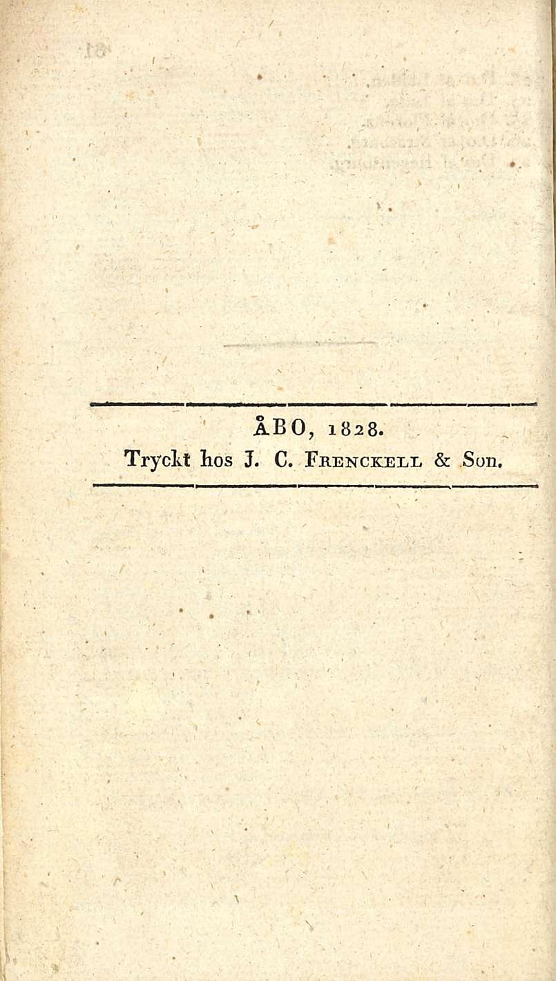 ÅBO, 1828.