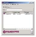 Filkrypto Krypterar filer som sedan kan bifogas mail över ex.