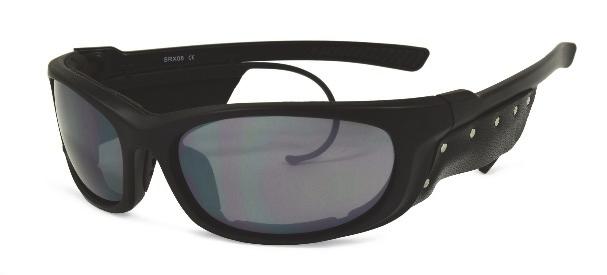 - Wrap around design base 8 - Supplied with Grey lens 15% transmission silver mirror UV400 polycarbonate.