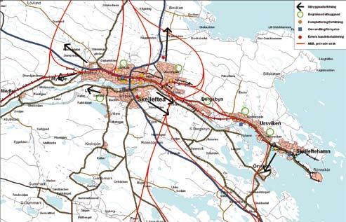 3 Förutsättningar 3.1 Markanvändning 3.2 Vägsystemet samt dess trafik och transporter 3.3 Miljö 3.4 Hälsa 3.5 Geotekniska och andra byggnadstekniska förutsättningar 3.