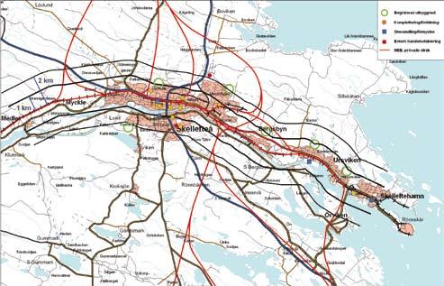 Detta har varit möjligt tack vare bilen som främsta transportme-del.