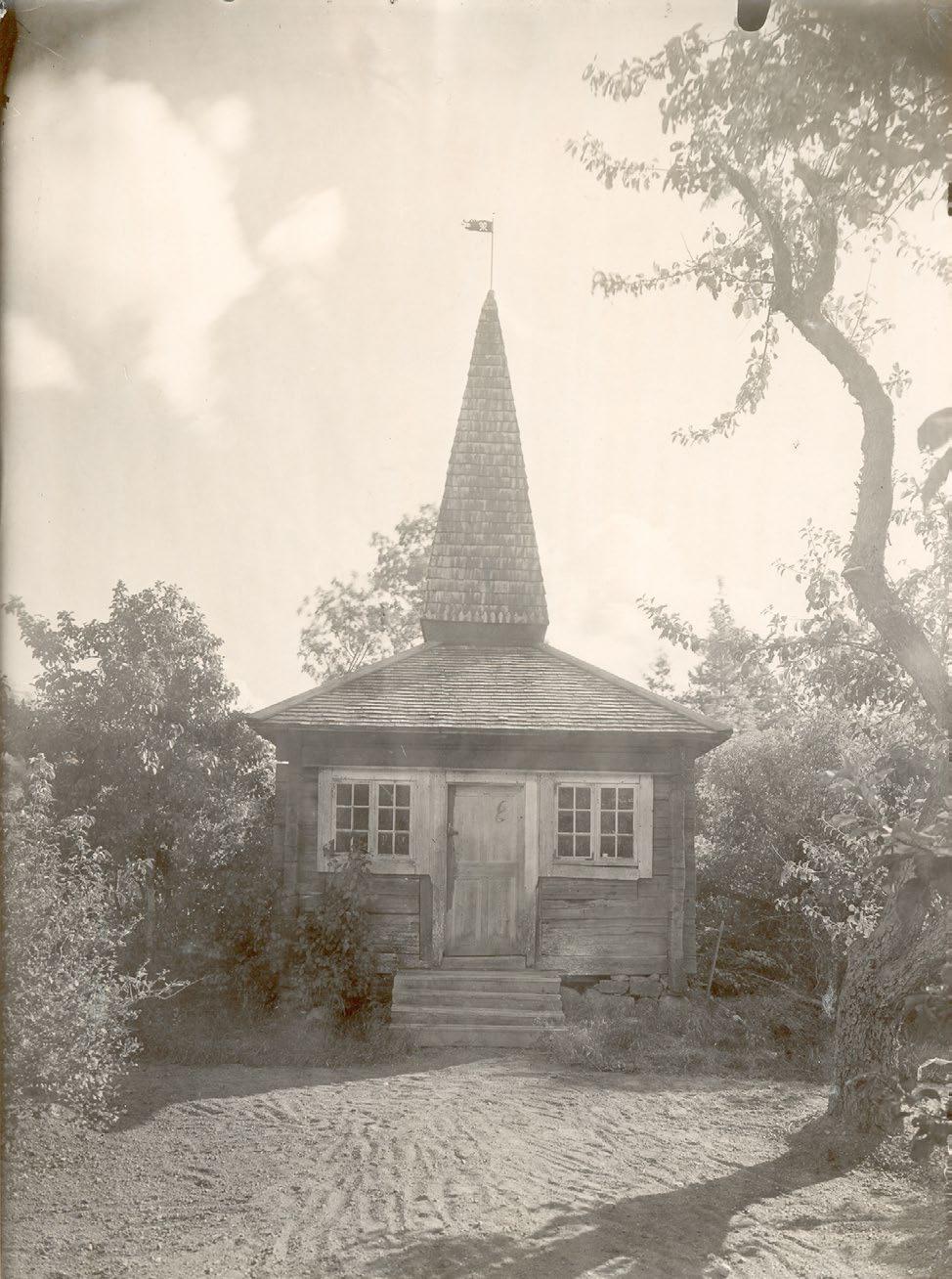 Lusthuset på 1920-talet.