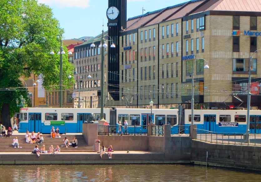 Färdmedelsfördelning för resor i Göteborg Bild: Trafikkontoret/Asbjörn Hanssen HISTORISK UTVECKLING AV PERSONTRAFIKEN I GÖTEBORG FÖR RESOR INOM OCH TILL/FRÅN GÖTEBORG Ett trendbrott kunde ses av