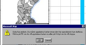 Högerklicka i förklaringsrutan och välj redigera. Justera i mappkontrollen Uppdatera kartan 8.