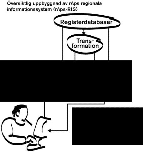 Registerdatabaser Informationen i raps hämtas från SCBs olika registerdatabaser Transformation Vissa data transformeras innan de läggs in i raps-ris.