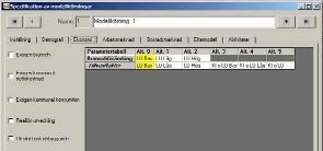 I denna specifikation går det att aktivera exogen utveckling för bransch, kommunal konsumtion och kommunal nettokostnad. Dessutom går det att göra särskilda antaganden för utveckling av reallön.