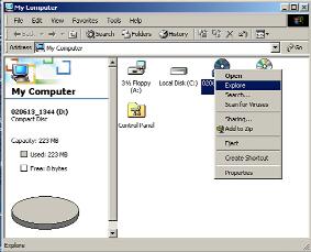 Starta utforskaren i Windows Starta filen setup Installation av raps prognosprogram 1. Lägg raps installationsskiva i din dators cd-läsare. Starta utforskaren i Windows.