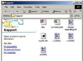 Tanka hem databasen i delar Byt kod/klartext Utbildningsnivå 2000 för sekundära centra exkl. LA 17 36.