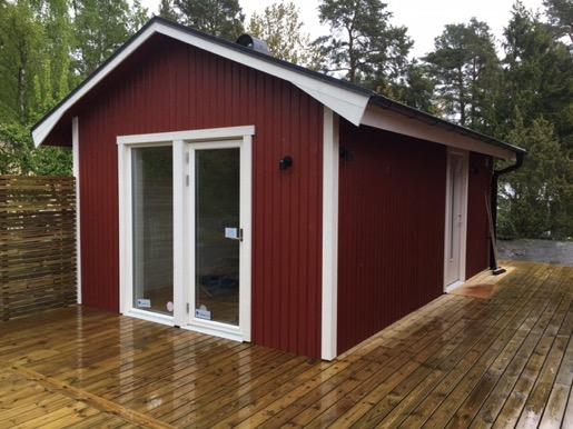 25 kvadrat kundanpassad med två sovrum.