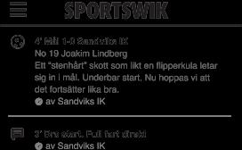 Sportswik är en ny app som gör det enkelt att skapa en snygg och rolig rapportering från era