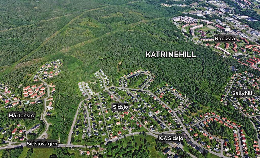 I dagsläget används området främst för skogsbruk och stadsnära rekreation.