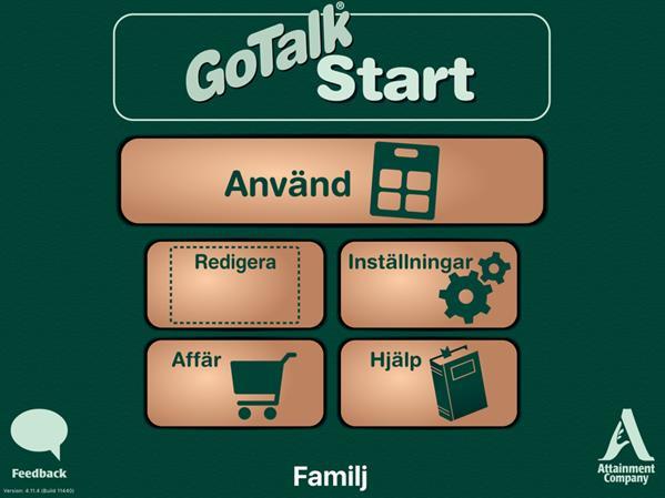 GoTalk NOW Lathund för redigering i appen