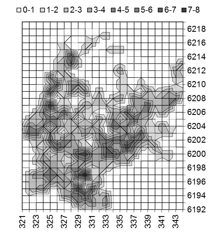 I projektet har det t.ex. visats att det i Svalövs kommun finns ett antal områden med hög koncentration av potentiella marginalfält, särskilt söder, öster och nordväst om huvudorten (figur 2.1).