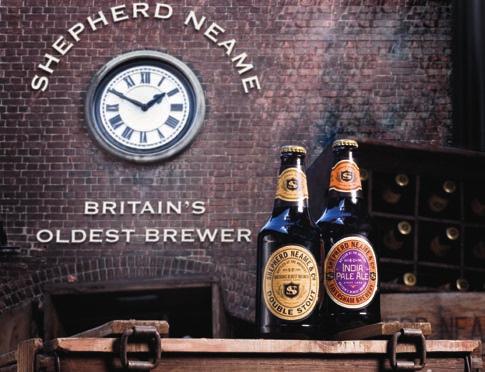 STORBRITANNIEN Shepherd Neame är ett av Storbritanniens mest legendariska bryggerier, med ölsorter som de flesta britter och även många svenskar har någon relation till.