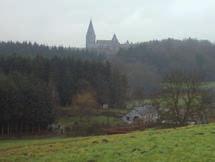 BELGIEN Maredsous är ett benediktinerkloster i Namur i södra Belgien.