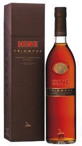 COGNAC Hine Rare VSOP Cognac 40 % Djupt gyllengul färg. Mycket rund och elegant doft med inslag av kryddor, vanilj och ceder.