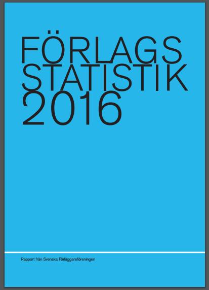 Publisher Statistics Since 1973/1974, it has been the practice of the Swedish Publishers Association to produce detailed statistical reports covering the member publishers publications and sales.
