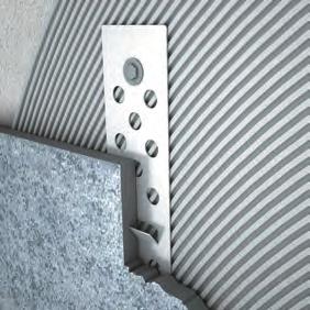 T-Fix systemet från Mirage garanterar en brottresistens på över 250 kg för att maximera säkerheten i händelse av lösgörande av bindemedel mellan väggen och de keramiska plattorna.