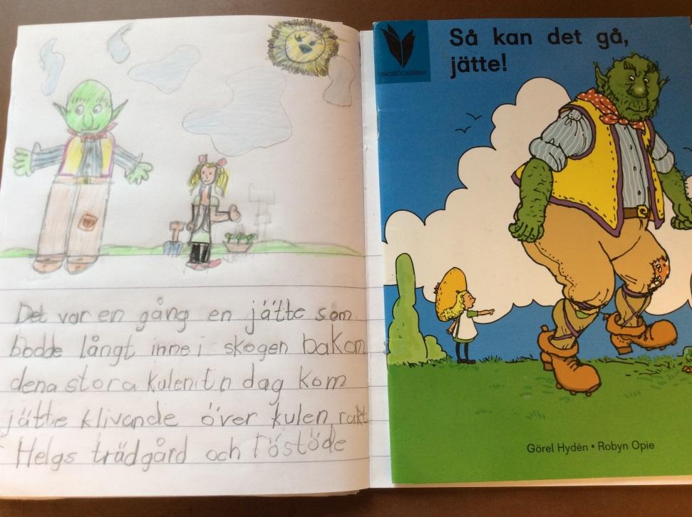 Läsprojektet åk 3 elevbild Arbete i