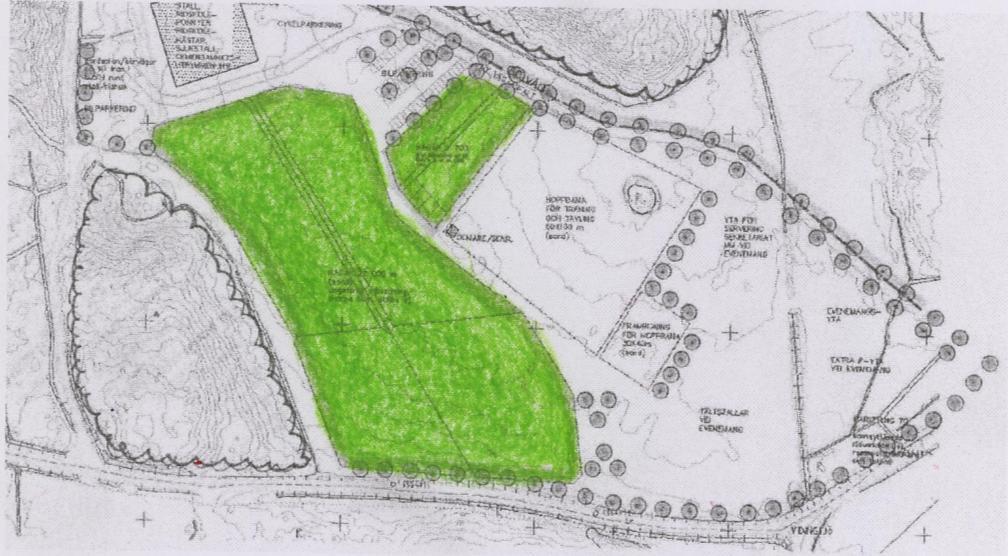 Detaljplan i Tinnerö eklandskap för del av SMEDSTAD 1:4 Planens genomförande Påverkan på miljön, sociala förhållanden m.m. av planens genomförande Anläggningens påverkan på miljön belyses i en MKB.