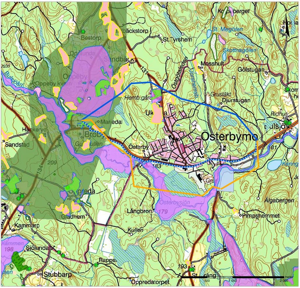 Figur 6. Naturvärden Broby Bulsjö. 4.3.