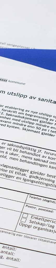 TIPS FÖR DIALOGEN MED KOMMUNEN För att installera en avloppsanläggning måste du göra en bygganmälan.