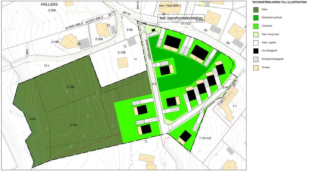 4 (12) Uppdragsnummer Handläggare Status 4020-1504 J Aradi Planeringsunderlag 1.