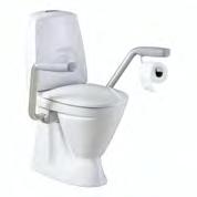 WC - stol WC MED MJUKSTÄNGANDE SITS Integrerad och lätt avtagbar vit hård sits, dolt