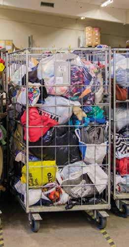 Ett viktigt steg för att utveckla marknaden är att öka insamlade volymer av trasig textil. Myrorna har som mål att utveckla en god och fungerande hantering även för trasig textil.