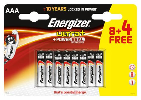 ULTIMATE LITHIUM DP10 Batterier ULTIMATE LITHIUM 10-pack, Energizer Artikel Nr Benämning IEC Spän Antal/Frp Enh 5300031 Batteri AAA 1,5 V 10 ST 5300030 Batteri AA 1,5 V